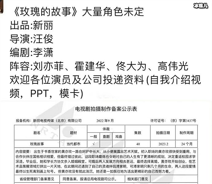 霍建华或将参演《玫瑰的故事》,高伟光也或将加盟真的吗?