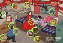 《汉字找茬王》大嫂结婚找出12处不和谐攻略一览-捕鱼中文站