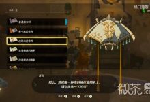 《塞尔达传说王国之泪》白金色左纳乌滑翔伞布料获取方法攻略-捕鱼中文站