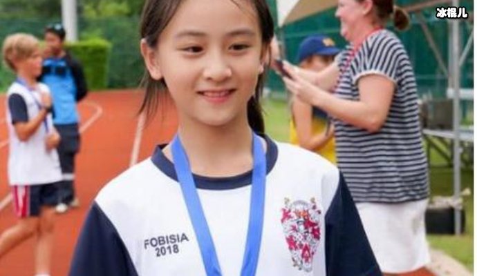 风一般的女子终于长大了,田亮为森碟12岁生日发文庆祝