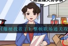 《爆梗找茬王》整顿职场通关攻略分享-捕鱼中文站
