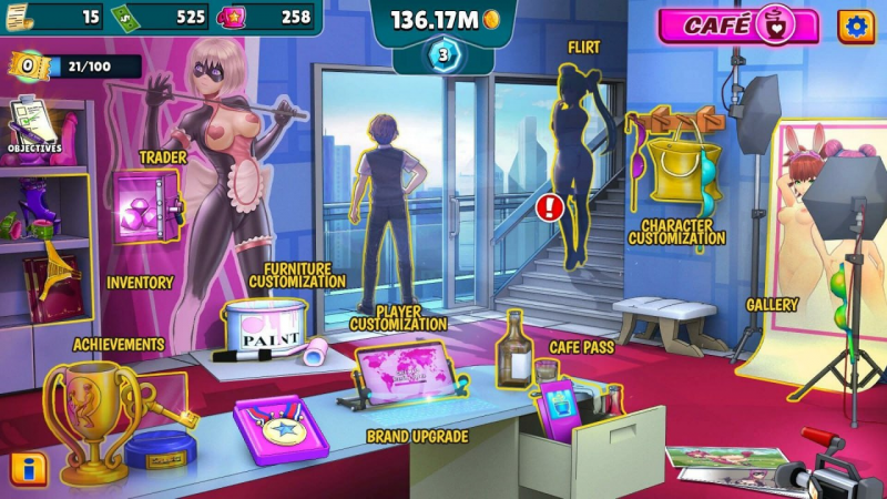 [SLG官中动态无码]Cafe Maid &#8211; Hentai Edition 女仆咖啡厅 v1.44[电脑1.12G/FM/BD]