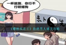 《爆梗找茬王》拒绝男人通关攻略分享-捕鱼中文站