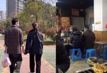 朱亚文带老婆出来吃路边摊，穿着接地气帮粉丝暖心签名-捕鱼中文站