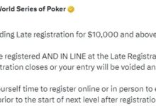 【EV扑克】有人故意在最后一刻才报名参赛获得优势，引发不满引WSOP官方下场-捕鱼中文站