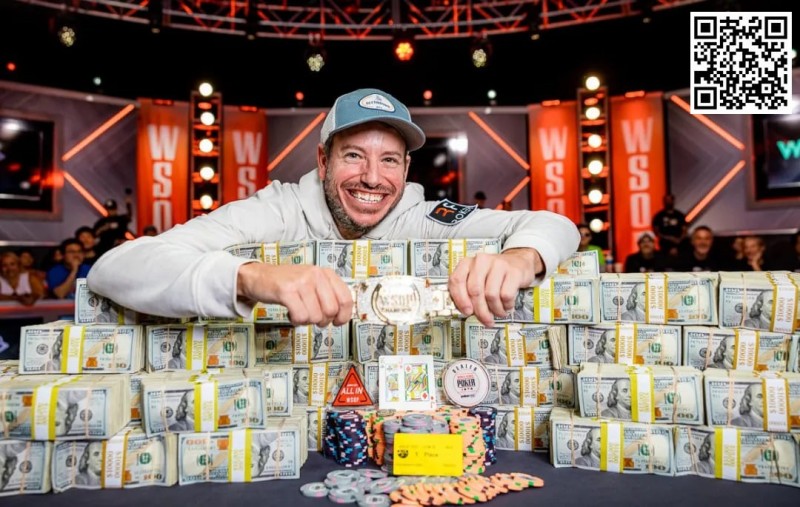 【EV扑克】尊嘟假嘟?WSOP主赛事冠军的致富秘诀:“保持耐心,然后多买比特币”