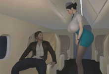 [3D动态动画][Brainocn][字幕剧情]航班特殊福利2 爆乳空姐下班坐车睡着被黑人带回家疯狂啪啪[2G]-捕鱼中文站