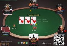 【EV扑克】牌局分析：4Bet底池，顶set，清一色flop-捕鱼中文站