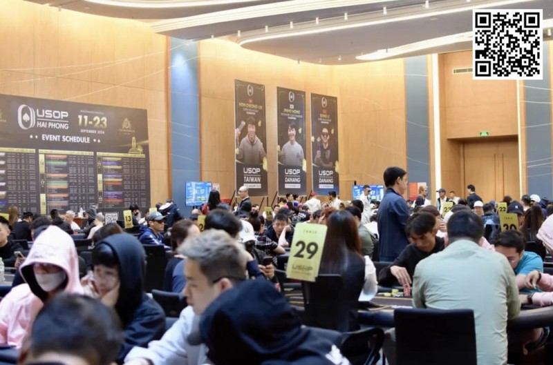 【EV扑克】2024USOP海防站｜4名中国选手晋级主赛事Day3 18强角逐冠军