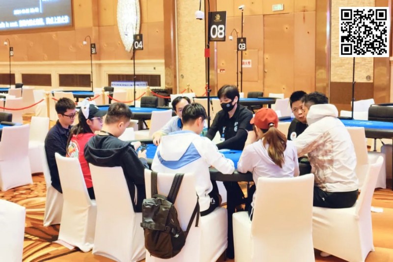 【EV扑克】CPG®横琴湾巡游赛 | 主赛剩余22人晋级第四轮,梁宇安596.5万记分牌领跑