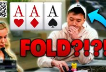 【EV扑克】能弃掉这手Set A真的太绝了！简直有点不真实-捕鱼中文站