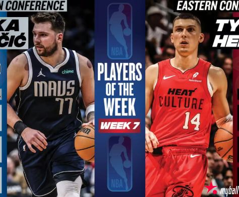 大发体育-上周最佳球员:希罗生涯首次 东契奇生涯第14次,大发助力你的致富之路!