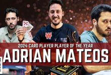 【EV扑克】Adrian Mateos荣获2024年Card Player年度最佳牌手称号-捕鱼中文站