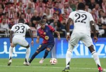 迈博体育 拉菲尼亚2射1传莱万传射 3C染红巴萨5-2皇马夺冠-捕鱼中文站