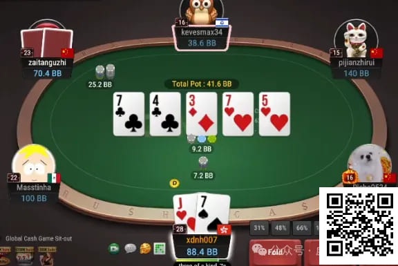 【EV扑克】牌局分析:就是喜欢花钱买信息