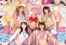 11位女优共演作品HNDS-081发布！不是美少女中出し島！本中超级大共演是学园祭大乱交！-捕鱼中文站