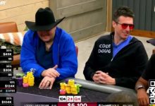 【EV扑克】牌局分析：中对河牌圈过牌-加注诈唬，迎头撞上坚果顺-捕鱼中文站