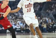 迈博体育：米切尔30分阿德巴约24+9 加兰27+5骑士胜热火-捕鱼中文站