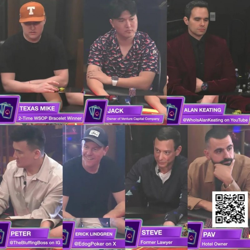 【EV扑克】HCL百万美元赛首日：Keating诈唬翻车损失195万大POT Peter状态火热