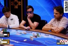 【EV扑克】这冤家牌能弃掉？A花惨撞同花顺，小哥神操作让解说惊呆了！-捕鱼中文站