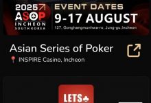 【EV扑克】今日开赛 | ASOP仁川站顶尖赛事系统详情公布-捕鱼中文站
