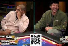 【EV扑克】是四条还是诈唬?Airball河牌全下后亮出A,这手牌让对手陷入长考-捕鱼中文站