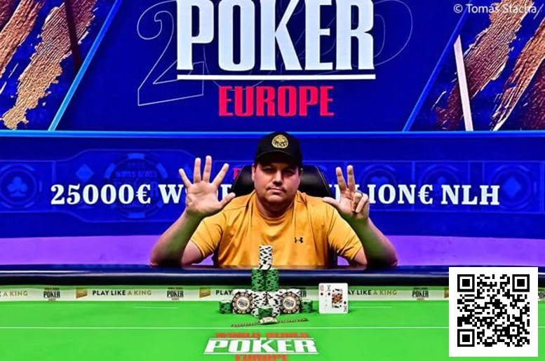 【EV扑克】话题 | Shaun Deeb斩获WSOP欧洲站桂冠，以八条金手链并列历史第七