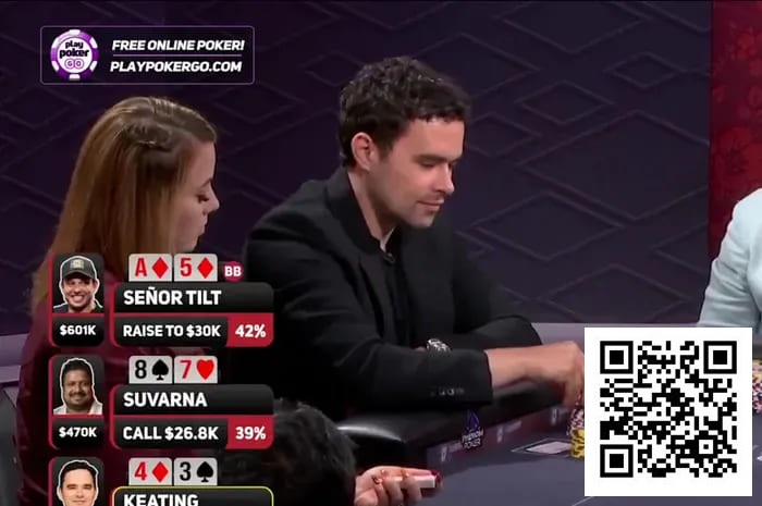 【EV扑克】高额桌惊现惊天诈唬，Alan Keating一手葬送130万底池