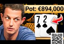 【EV扑克】智者曹睿的完美计划：深入剖析那手让Tom Dwan都迟疑的8-high诈唬-捕鱼中文站