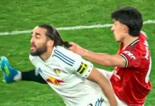 裁判双标？罗梅罗扯发没牌，利马同样动作直红！曼联怒批：荒谬，大发体育助力你的致富之路！-捕鱼中文站