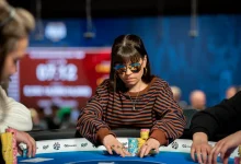 【EV扑克】九年不打牌，一打就是第35名！她紧张到脚悬空，但全世界以为她很淡定-捕鱼中文站