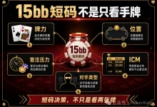【EV扑克】决赛桌剩15bb拿到AK,推还是加注?短码决策不是看牌力,是看这五件事-捕鱼中文站