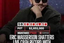 【EV扑克】4天狂赚330万美金！扑克直播常规桌最大赢家换人-捕鱼中文站