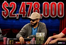 【EV扑克】太疯了！10高惊天诈唬轰出426万美元新纪录巨池，同花会被吓跑吗？-捕鱼中文站