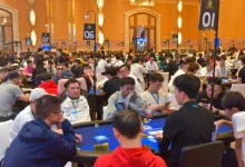 【EV扑克】2026 CPG横琴｜主赛首轮1615人次参赛566人晋级，刘畅34.25万记分牌领跑第一轮C组-捕鱼中文站